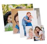 Bent Acrylic Photo frame Easel