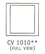 TAP Customview 10x10 Self Mount Professional Photo Gallery Cardboard Mat Picture Frame