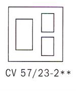 TAP Customview 7x5 with 2x3 Wallet Self Mount Professional Photo Gallery Cardboard Mirror Mat Picture Frame