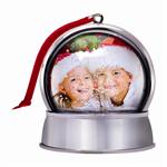 Christmas Snow Globe Ornament with Magnetic Back #1775X