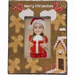 Christmas Candy Canes Ginger Bread House Slate Resin 4