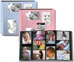 Pioneer 12x12 5COL240B Collage Frame Sewn Embossed Leatherette Baby Photo Album