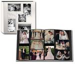 Pioneer 12x12 5COL240W Collage Frame Sewn Embossed Leatherette Family Photo Album