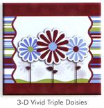 Pioneer DA-200J Vivid Triple Daisies Photo Album
