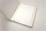 8x10-Slip-In-Wedding-Photo-Album-Ivory-Silver-for-20-to-40-Digital-Prints