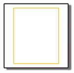 Topflight R-810W photo album 10x8 traditional screw post reversible cardboard mat