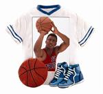 Basketball Jersey Sports Frame 3.5x5 Athlete Photo 3513S