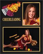 TAP PM-7020 Cheerleading Cardboard Memory Mate for a 7x5 and 3.5x5 Digital Photo