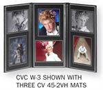 TAP Folios Customview Wing Photo Gallery Black-Satin 4x5 & 5x4 Mat
