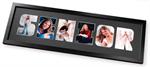TAP Senior Frame: Black Wooden 2-1/2 x 3-1/2 or 4x5 Picture Frame
