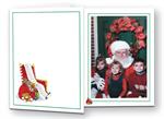 TAP Santa Claus Chair Cardboard 5x7 Picture Frame