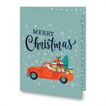 Tyndell-Santa-Truck-Photo-Mount-Folder-4x6-5x7-Christmas-Pictures
