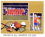TAP PM-80105 All Sports Cardboard Picture Frame with Easel Back