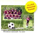 TAP PM-8010 Soccer Cardboard Picture Frame with Easel Back