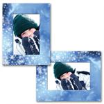 Winter Wonderland Snowflakes Paper Frame Photo Easels 
